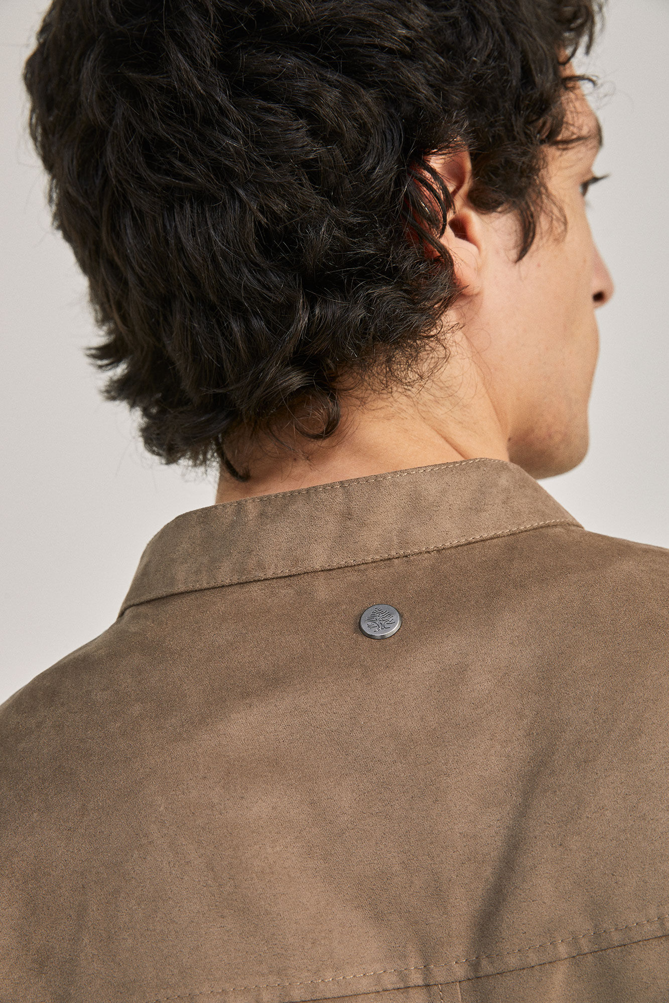 Springfield Cazadora efecto ante caf&eacute;