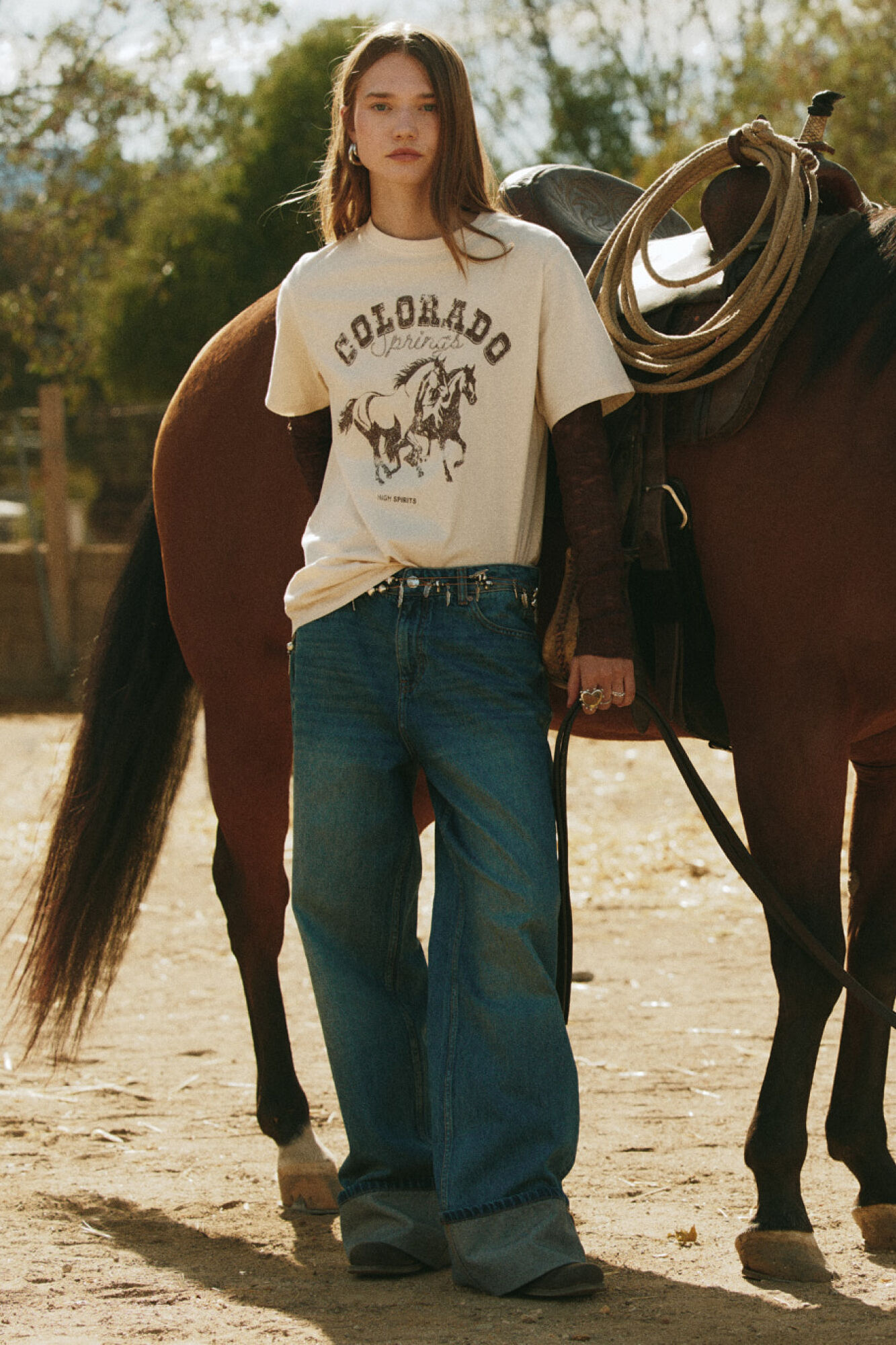 High Spirits Jeans Cuffed