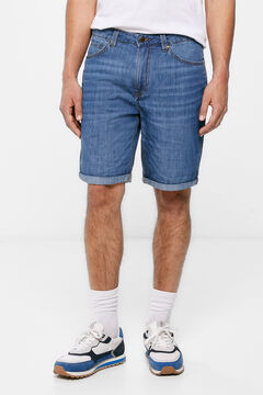 Springfield Bermuda vaquera regular fit azul