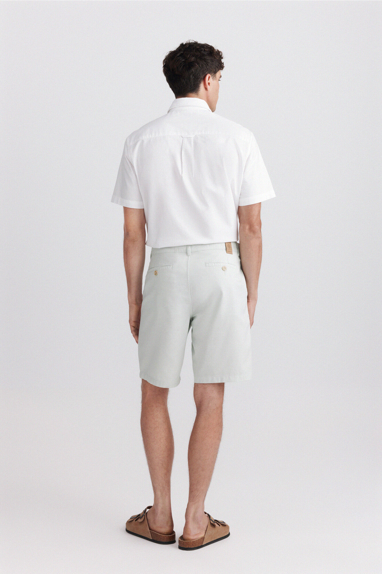 Springfield Bermudas t&eacute;cnicas wide & relaxed fit estampado