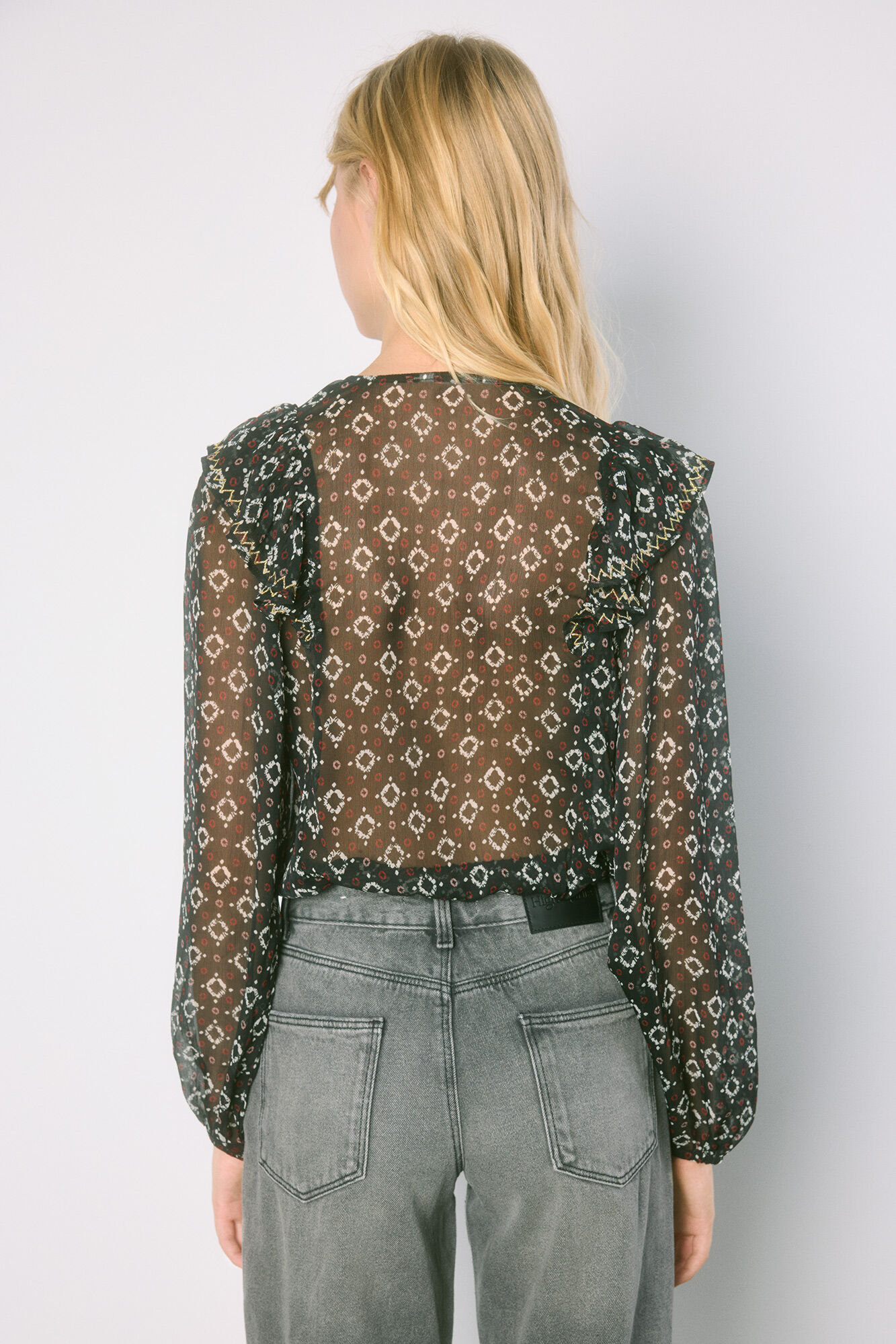 High Spirits Camisa Maya negro