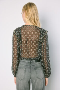 Springfield Camisa Maya negro