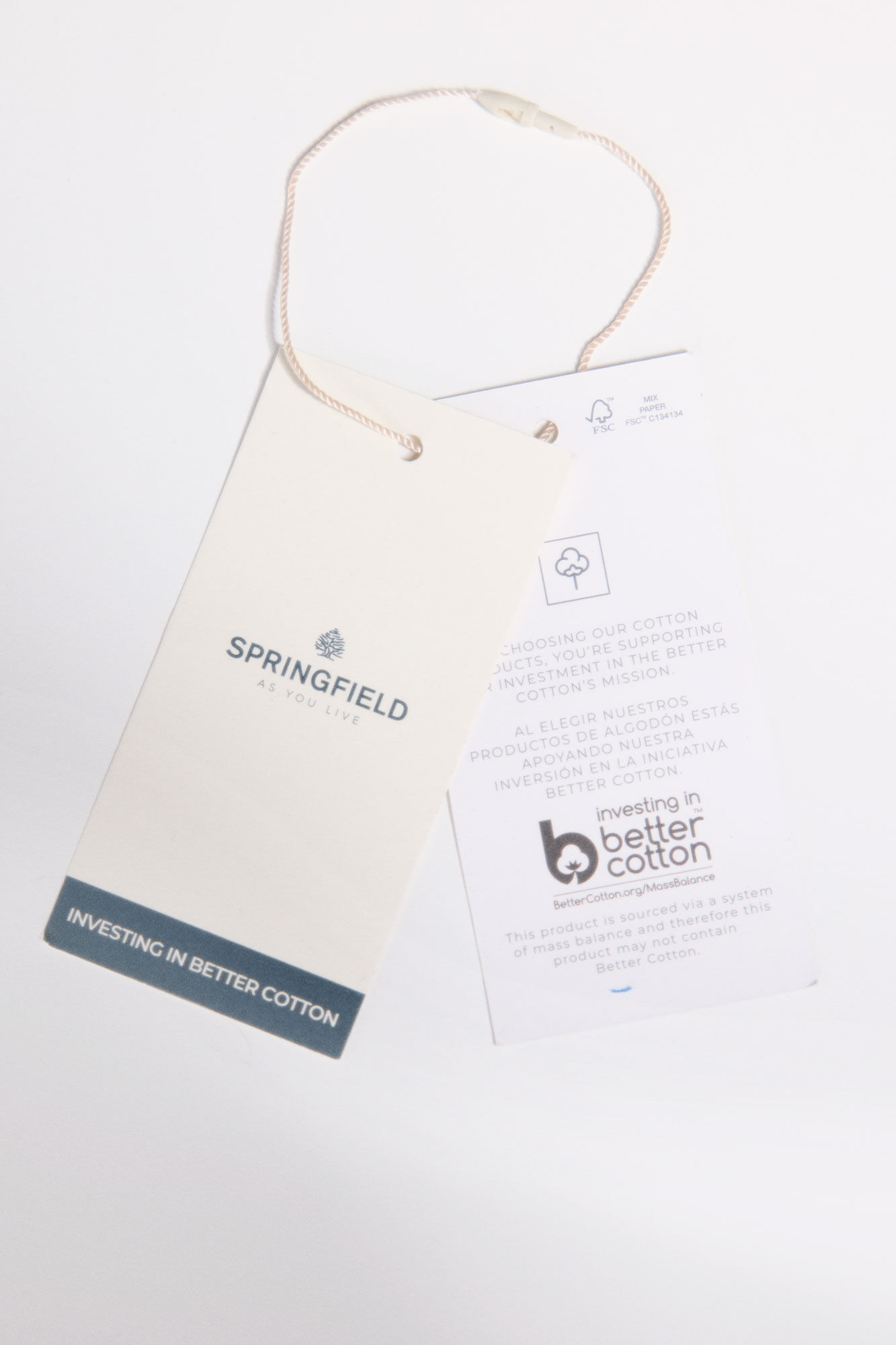 Springfield Playera estampada mangas volante amarillo