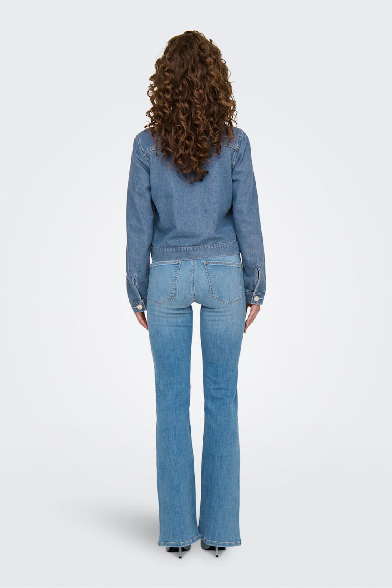 Only Chaqueta denim azul indigo
