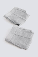Springfield Pack 2 calzones b&aacute;sicos gris