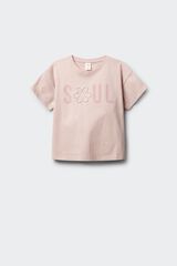 Springfield Kids Top de tachas para ni&ntilde;a rosa