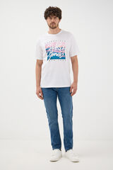 Springfield Jeans slim fit azulado