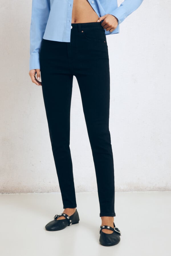 Springfield Jeans skinny negro
