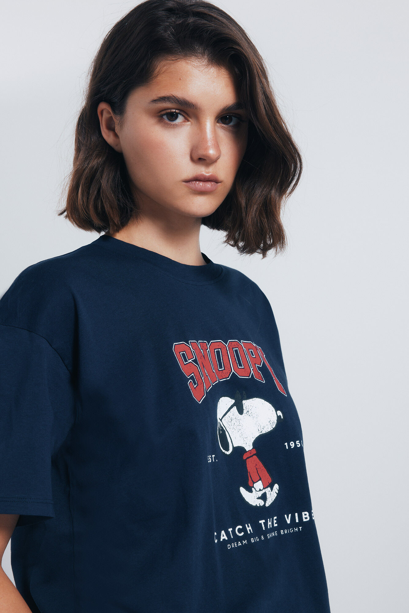 Springfield Playera "Snoopy" marino