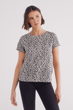 Springfield Playera estampado animal estampado