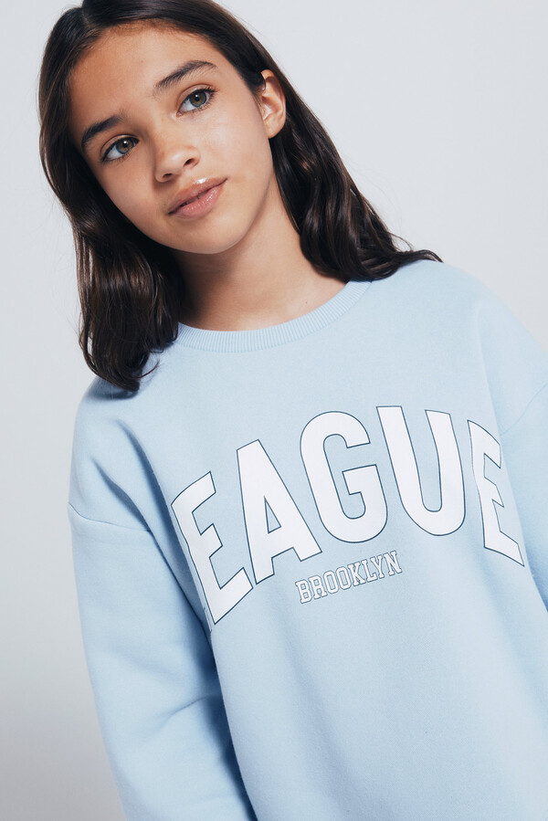 Springfield Kids Sudadera League niña azul