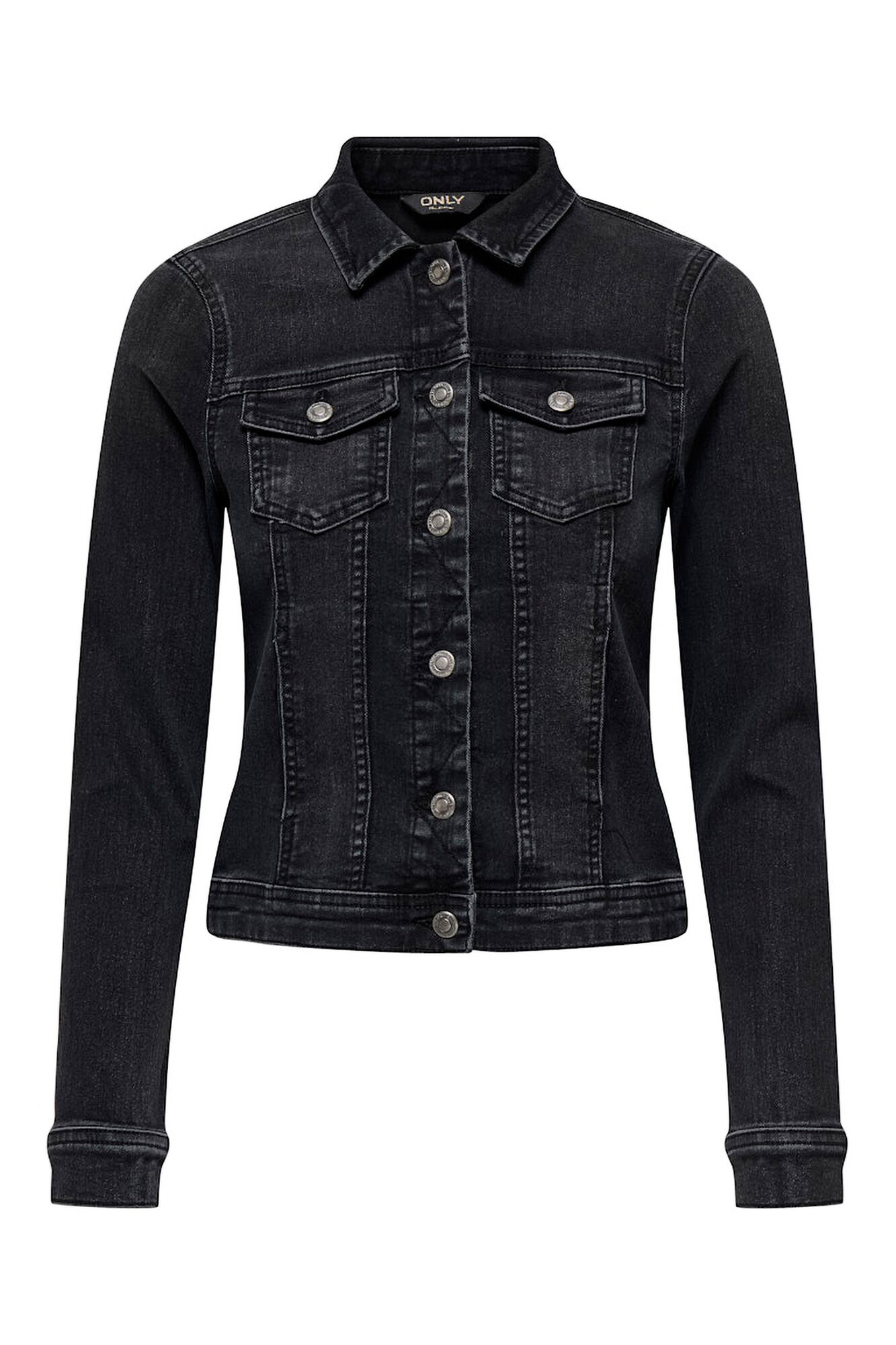 Only Chamarra vaquera negro