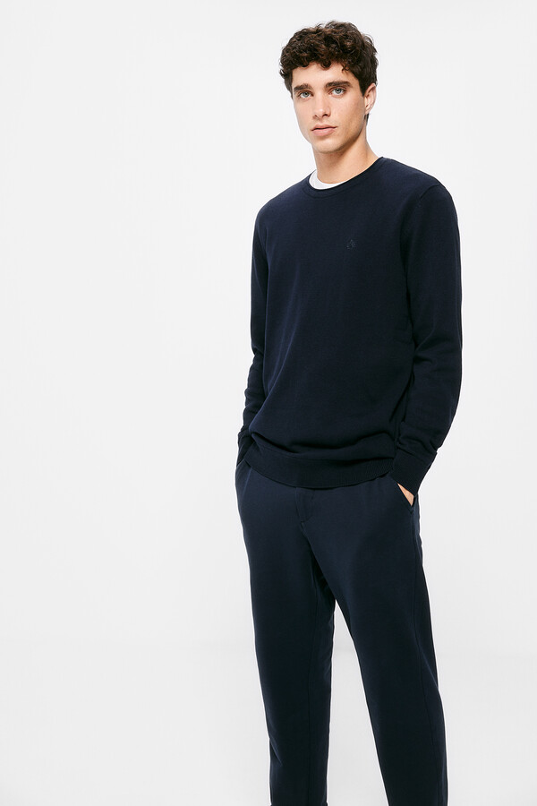 Springfield Suéter básico marino