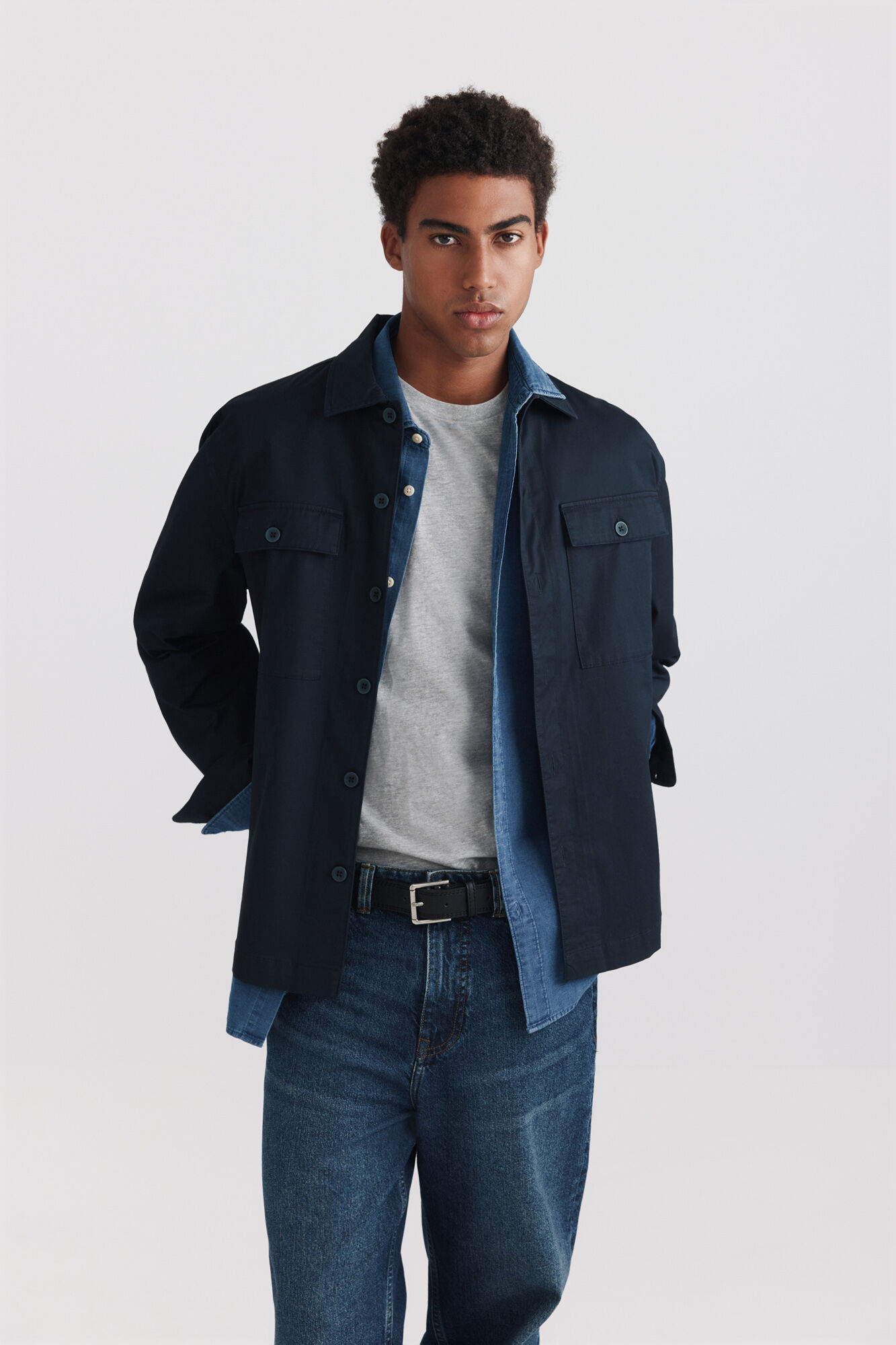 Springfield Sobrecamisa oversize fit