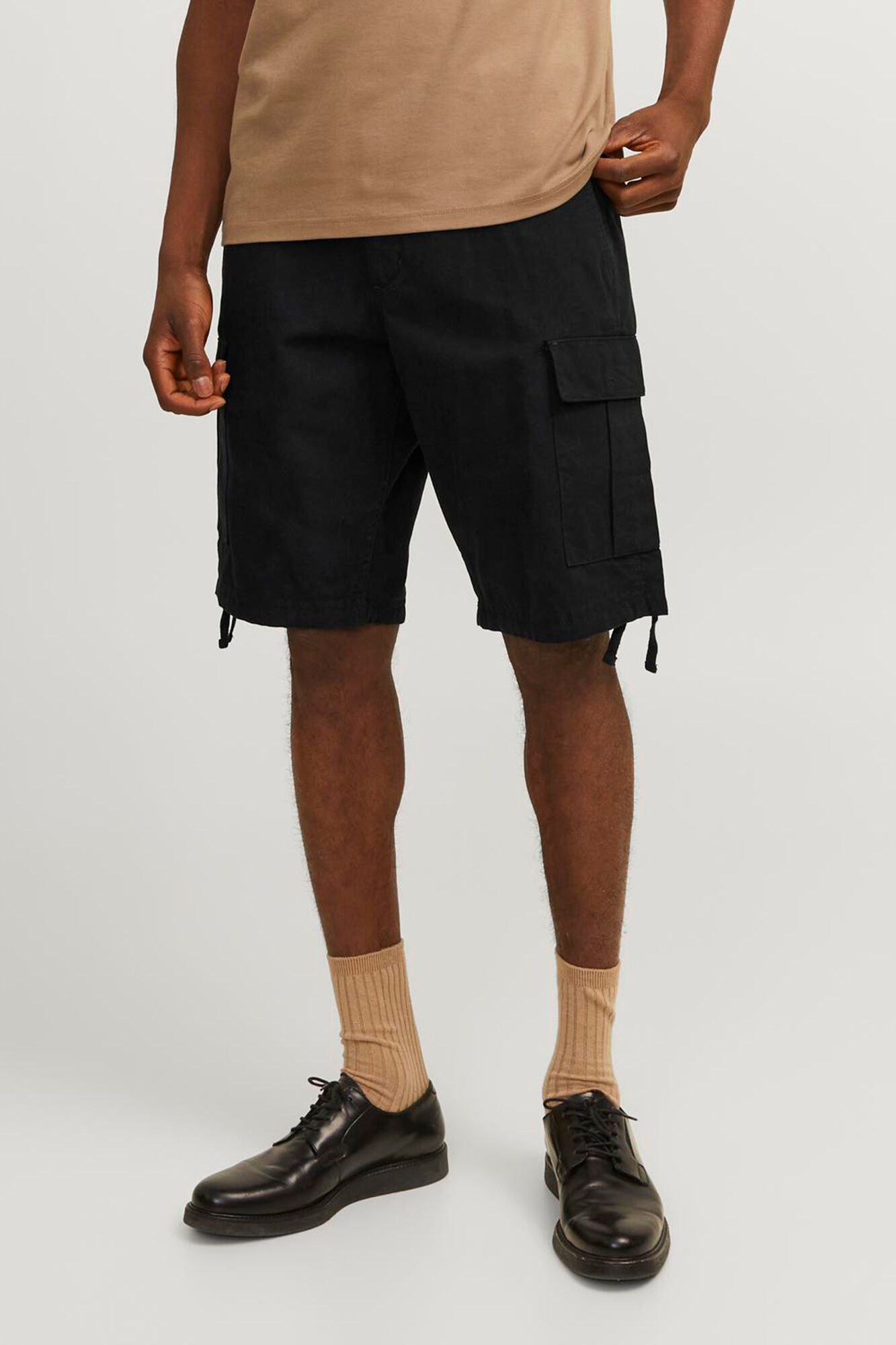 Jack & Jones Bermuda cargo regular fit negro