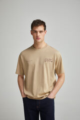 Springfield Playera pizza beige