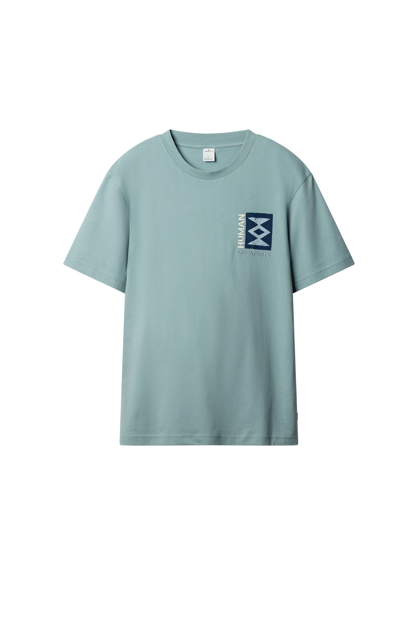 Springfield Playera human creativity turquesa