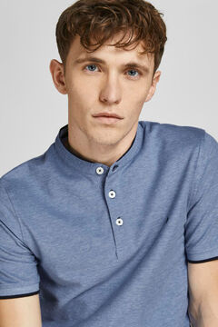 Springfield Polo slim fit mao azul