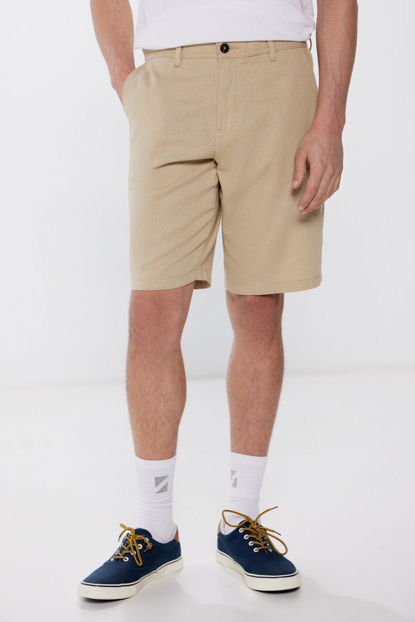 Springfield Bermuda color comfort fit beige