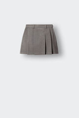 Springfield Kids Falda de tablas tailoring ni&ntilde;a gris