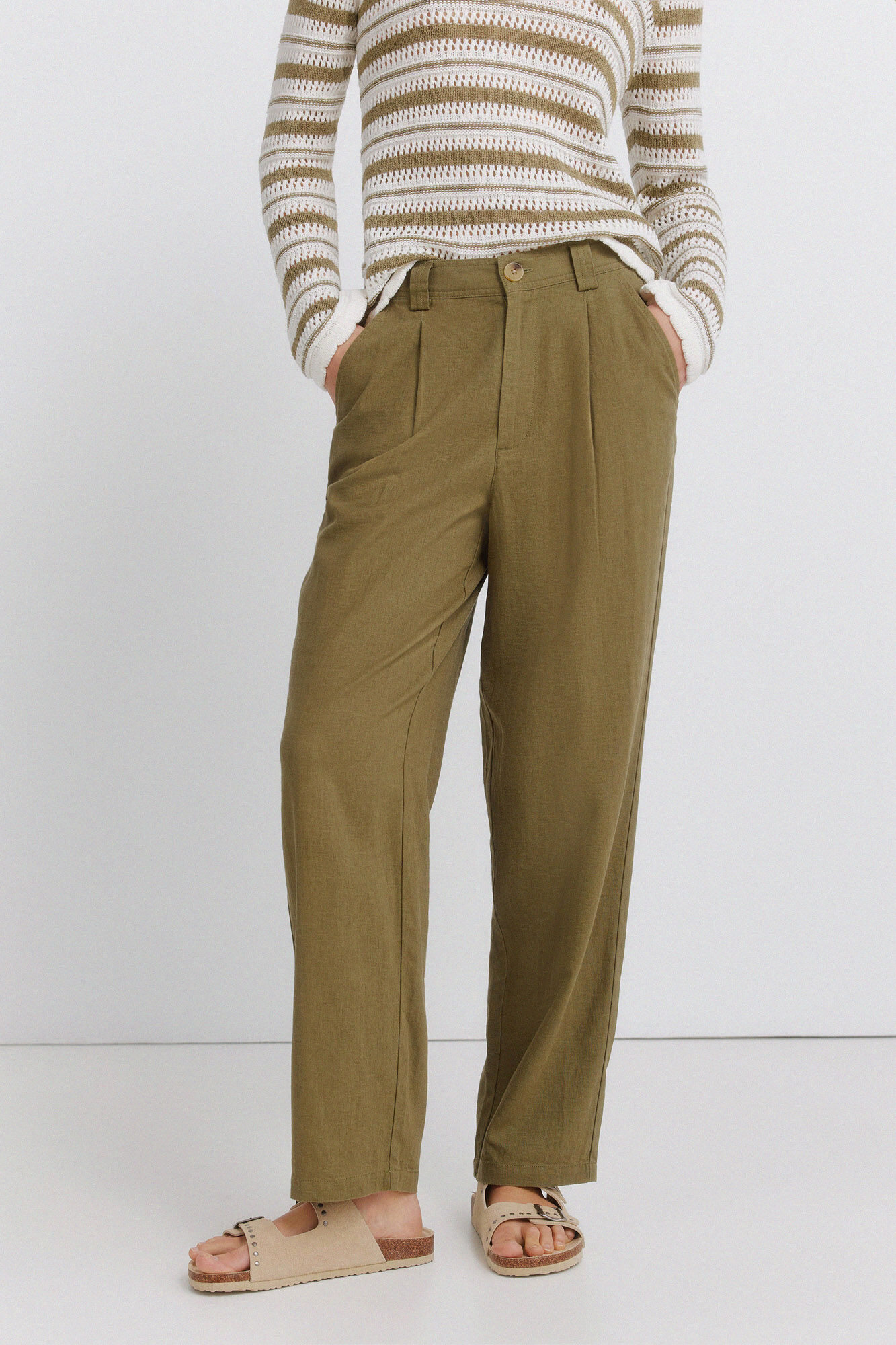 Springfield Pantalones de lino