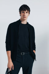 Springfield Cárdigan con cierre Milano negro