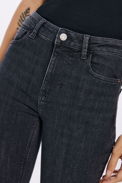 Springfield Jeans slim cropped gris