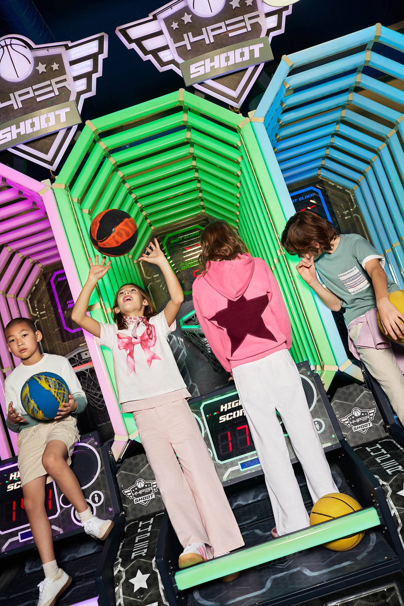 Springfield Kids Sudadera estrella ni&ntilde;a  morado/lila