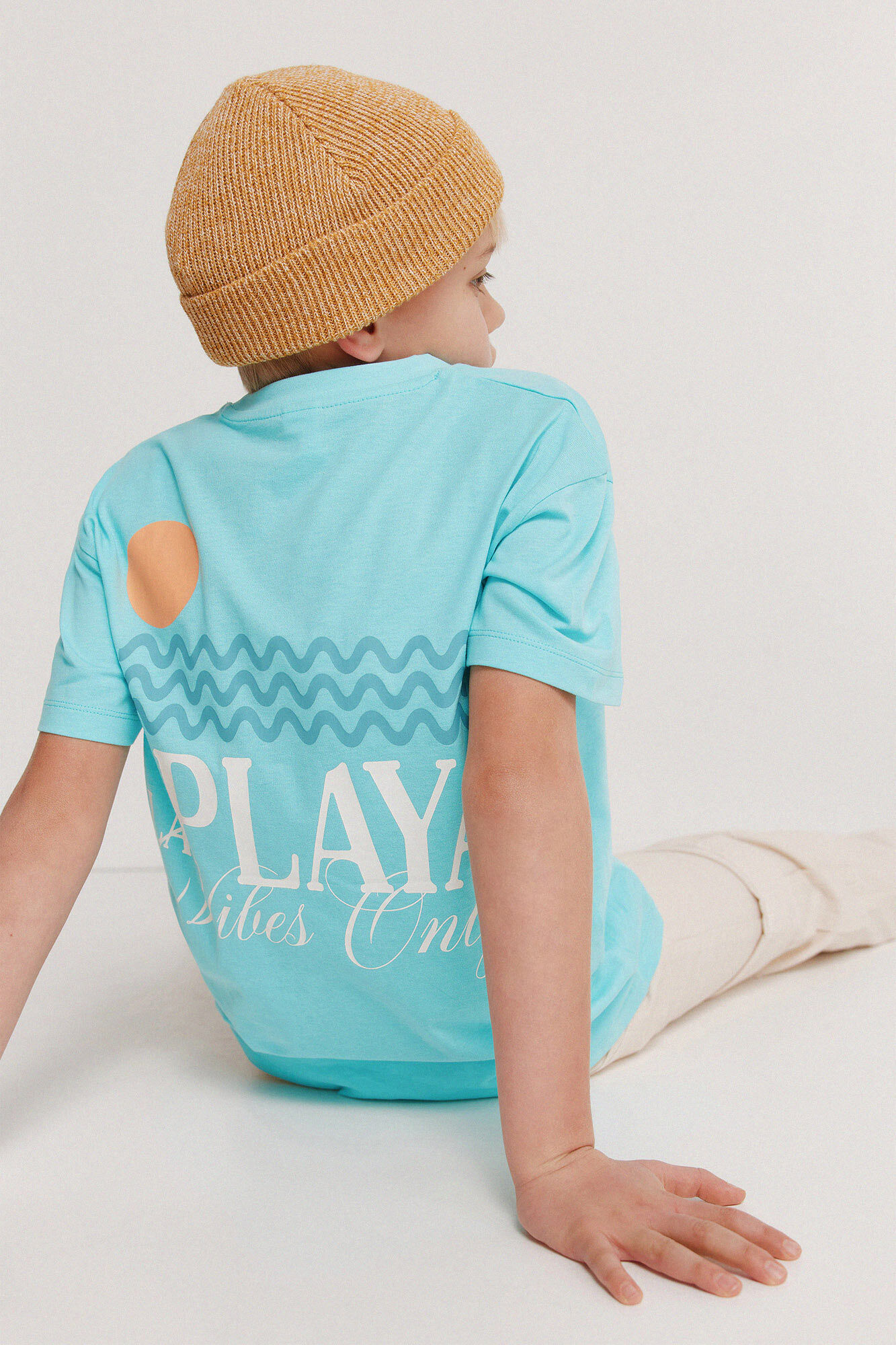 Springfield Kids Playera manga corta de playa para ni&ntilde;o