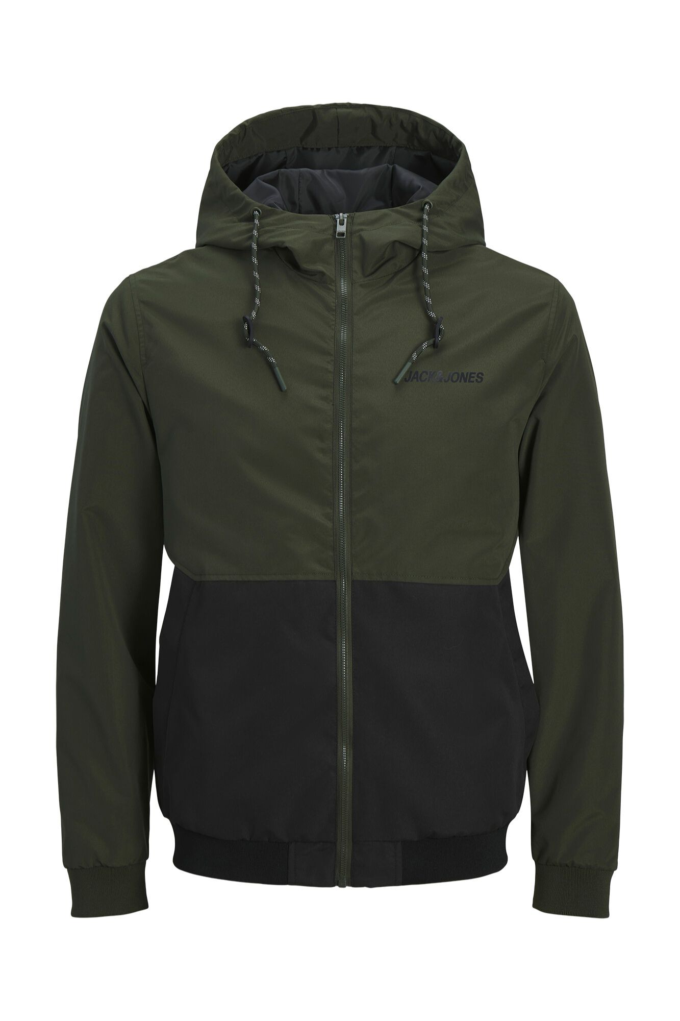 Jack & Jones Chamarra ligera con capucha verde