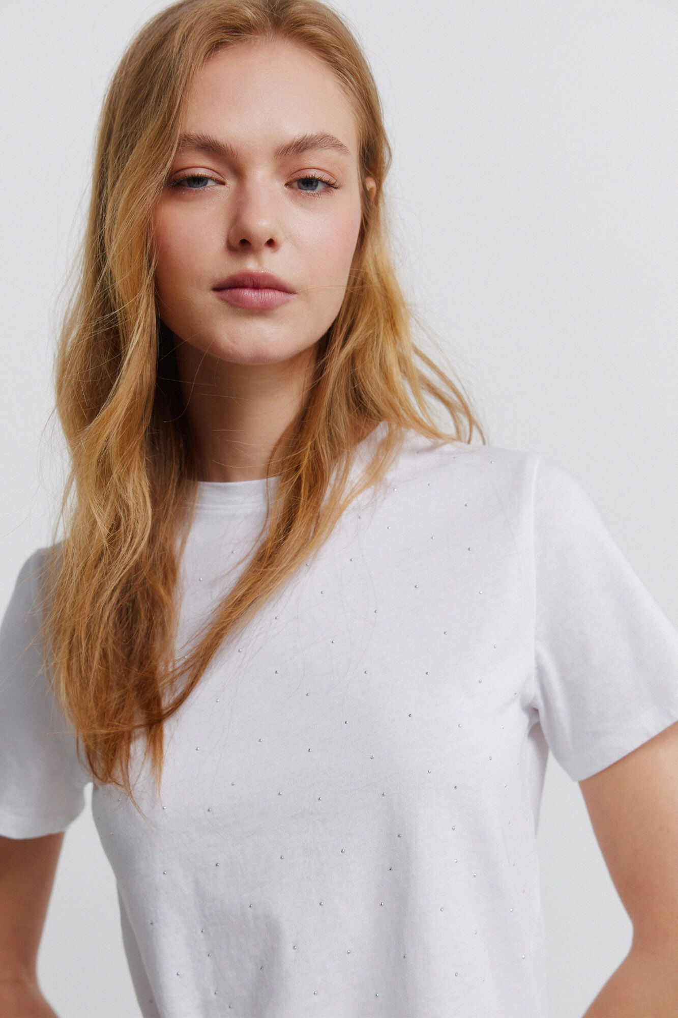 Springfield Playera manga corta de puntos