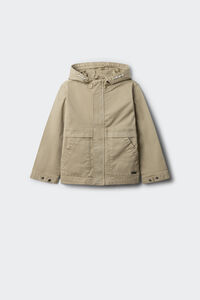 Springfield Parka algodonera niño beige