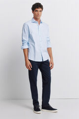 Springfield Camisa oxford ligero azul indigo