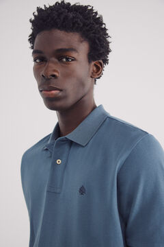 Springfield Polo piqué básico regular fit azul