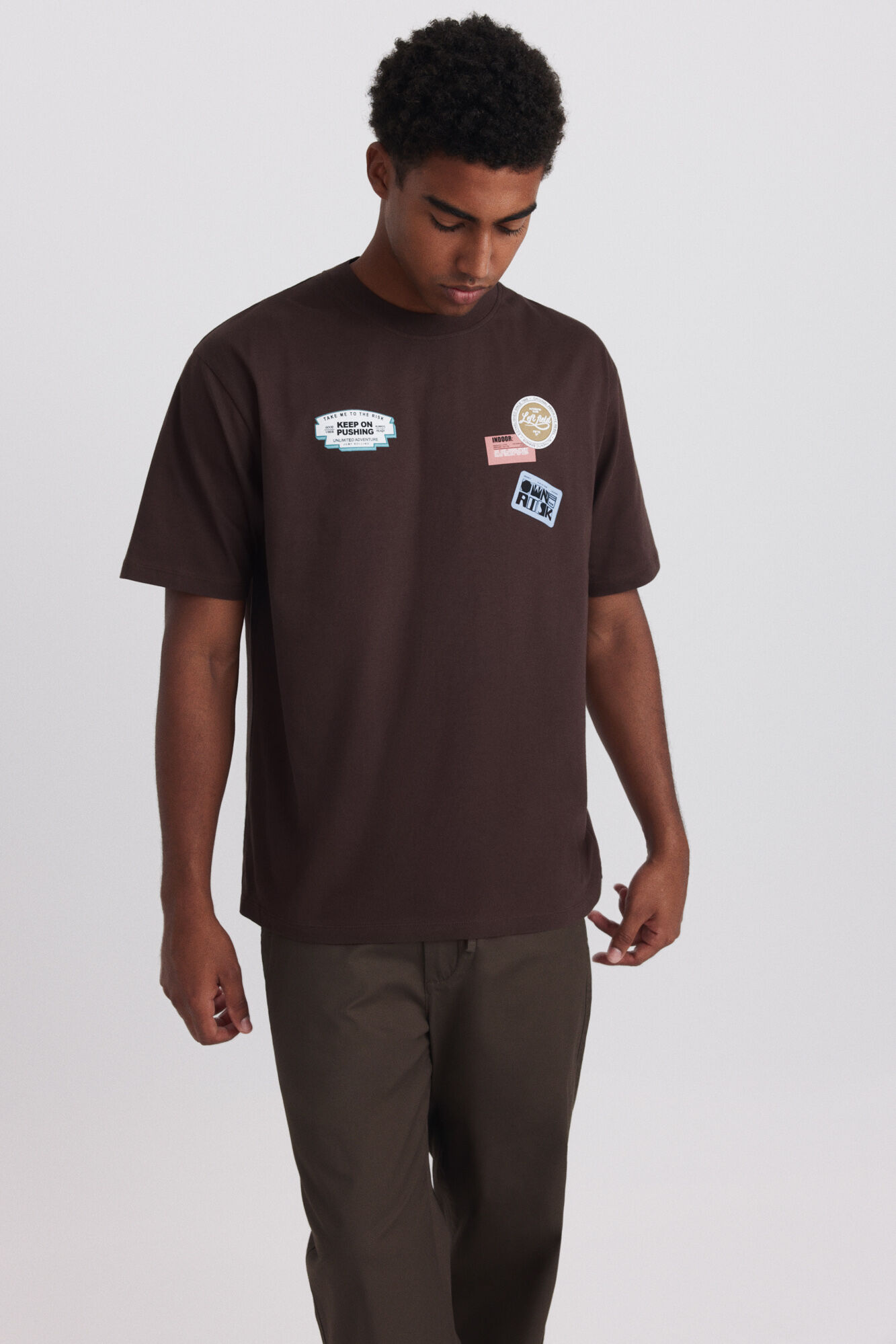 Springfield Pantal&oacute;n ligero straight fit