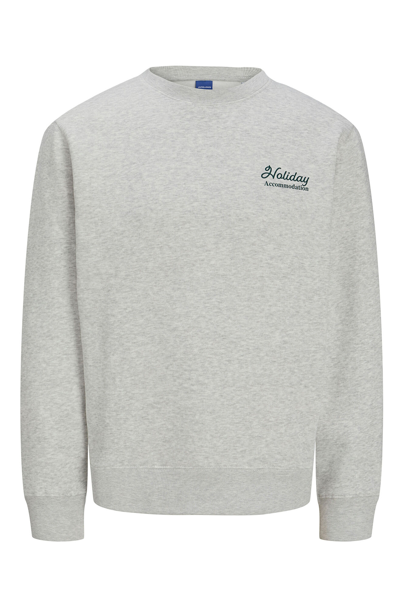 Jack & Jones Sudadera back print natural