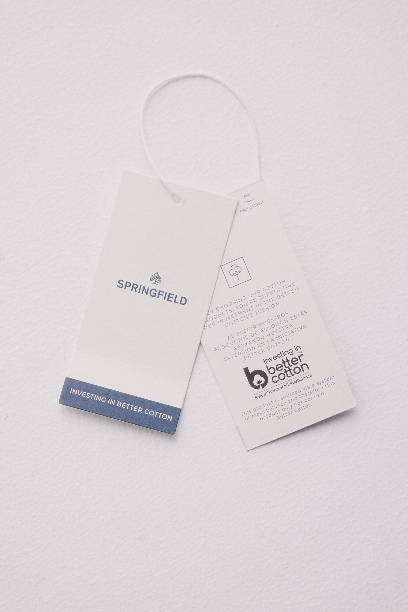 Springfield Playera gr&aacute;fica gris