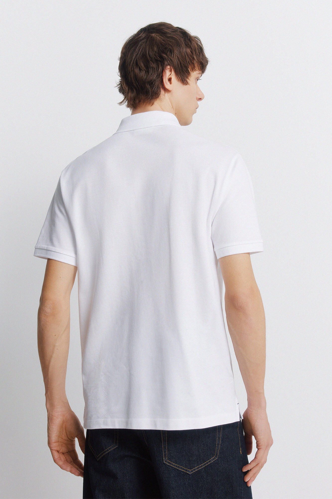 Springfield Polo b&aacute;sico Springfield regular fit natural