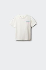 Springfield Kids Playera de manga corta limonada para ni&ntilde;a marfil