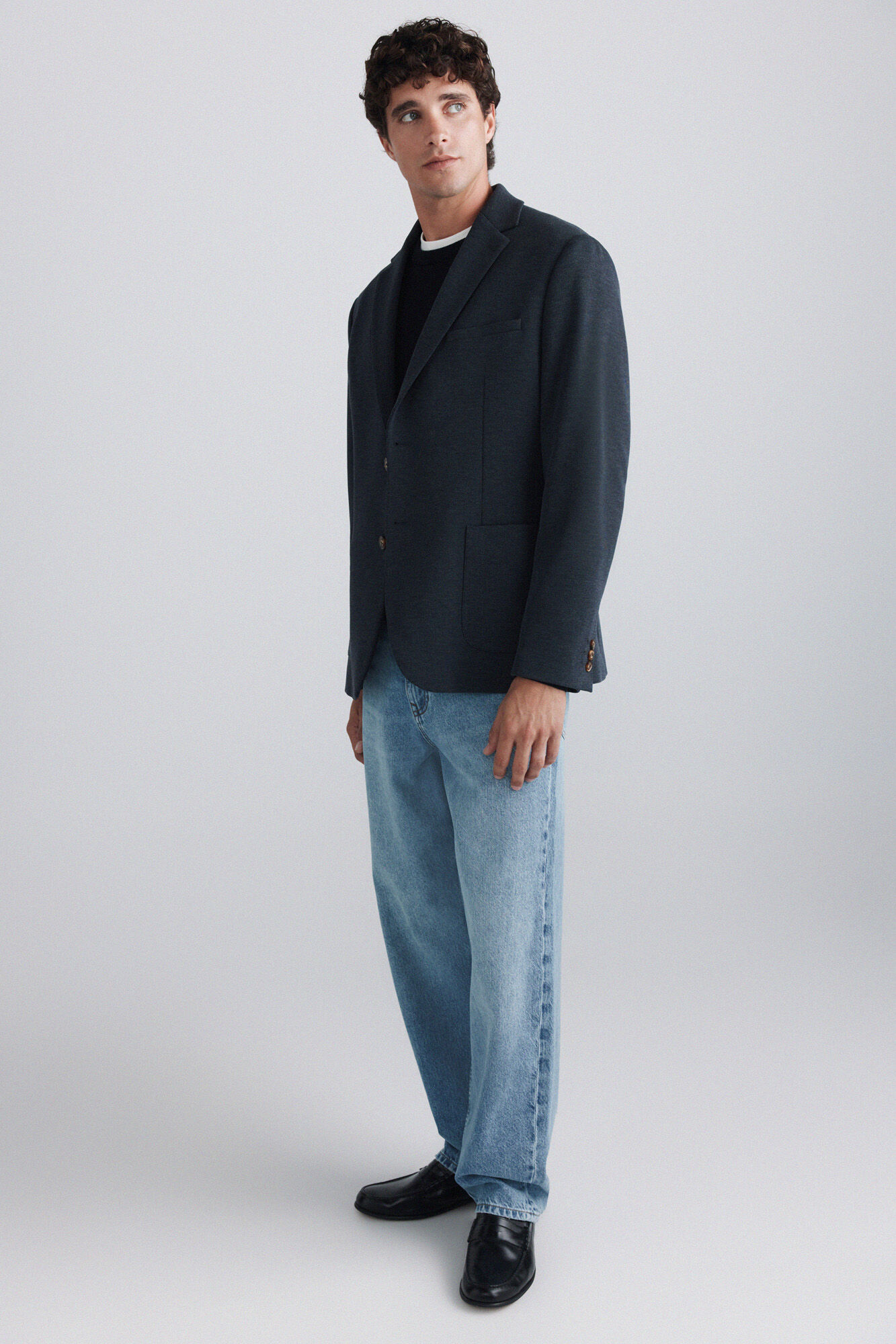 Springfield Blazer ojo de perdiz azulado