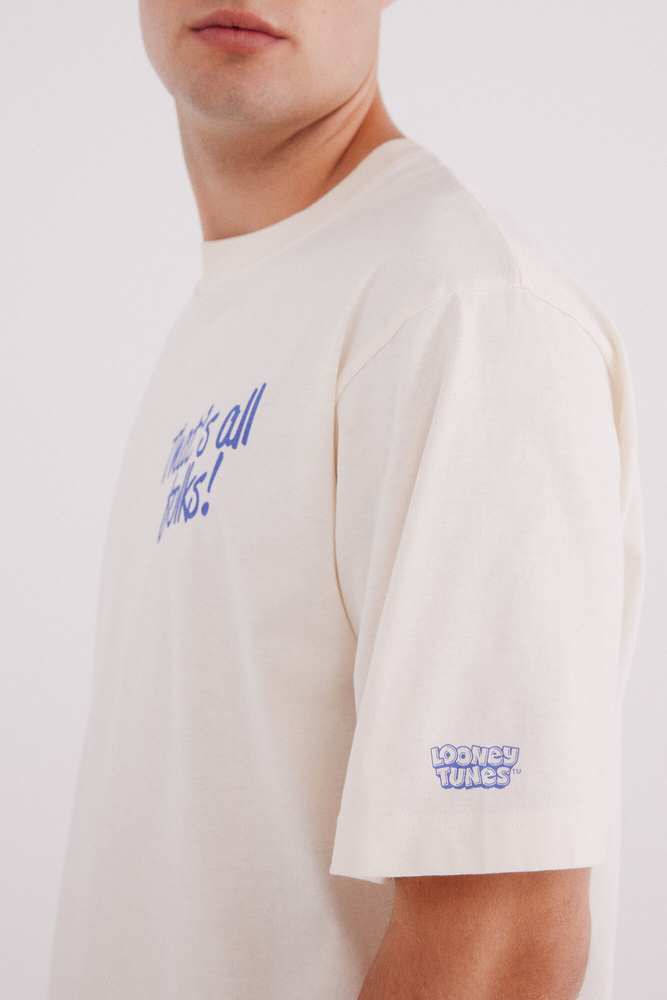 Springfield Camiseta Looney Tunes blanco