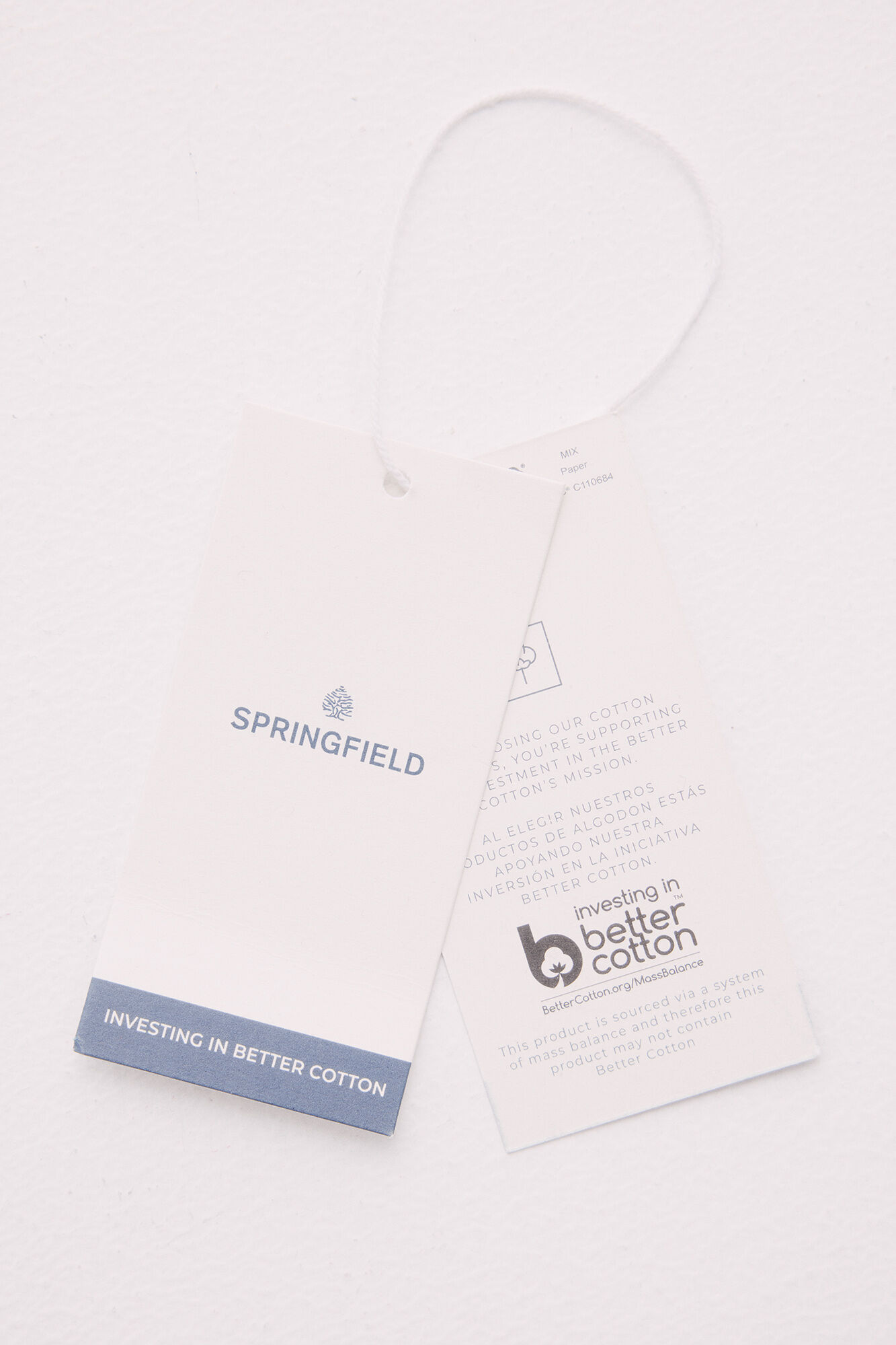 Springfield Playera volantes crochet negro