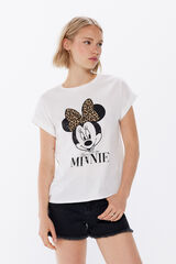 Springfield Playera "Minnie" lazo leopardo natural