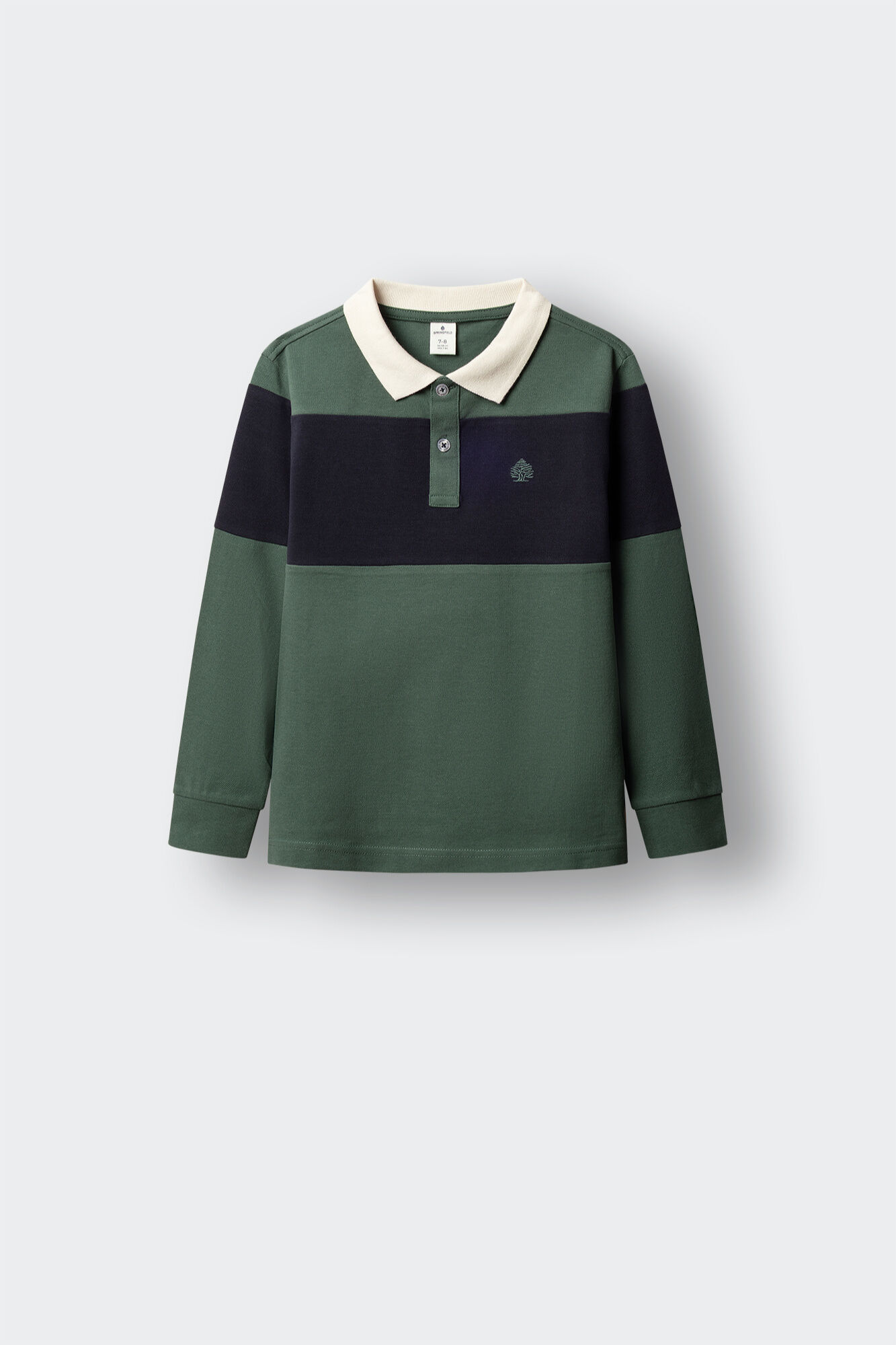 Springfield Kids Polo manga larga cortados y cosidos ni&ntilde;o