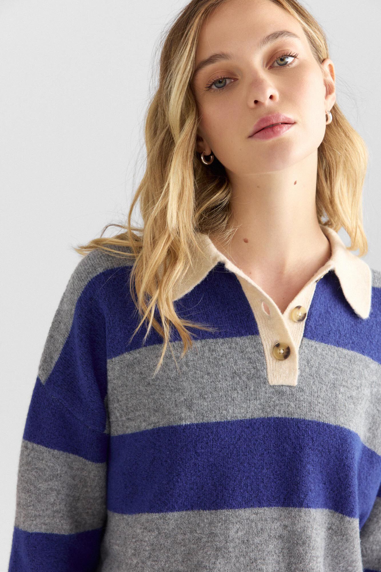 Springfield Su&eacute;ter polo de rayas