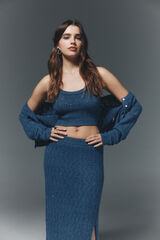 High Spirits Playera Blend azul