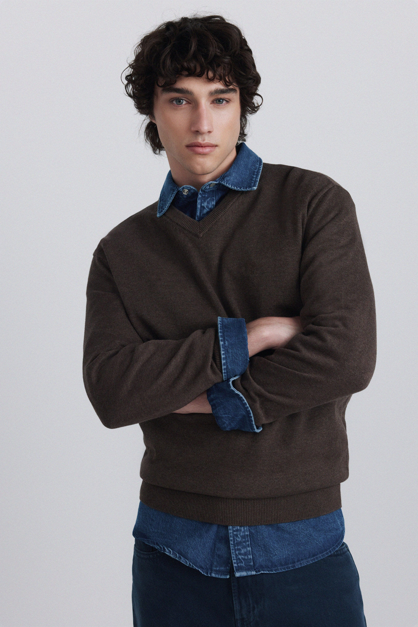 Springfield Jersey b&aacute;sico cuello pico