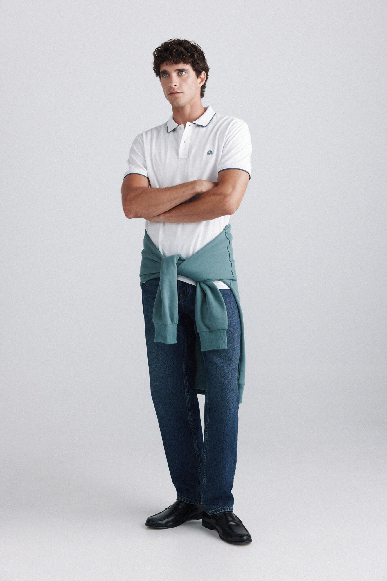 Springfield Polo de piqu&eacute; con contrastes slim fit
