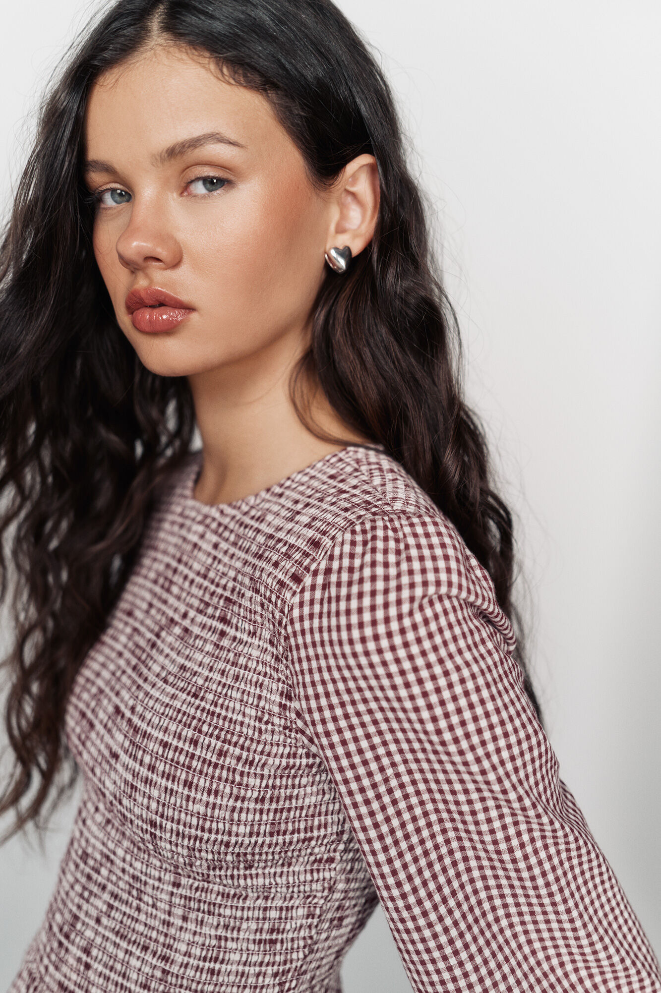 High Spirits Blusa Plaidie