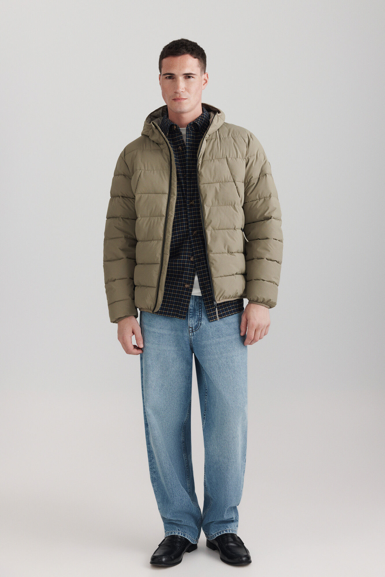 Springfield Chamarra acolchada t&eacute;rmica khaki